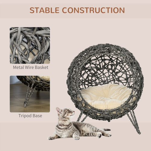 Luxury Rattan Cat Pod – Where Style Meets Comfort