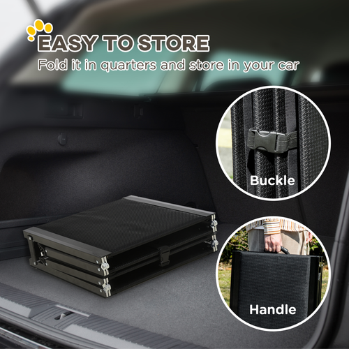 Premium Foldable Dog Ramp – Safe, Easy Access for Every Adventure for XL Dogs Non-Slip Surface, Portable Car Pet Ramp