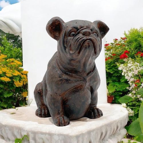 Sitting Garden Dog Statue – Timeless Charm for Home &amp; Garden Décor