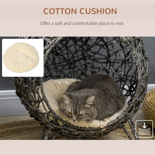Luxury Rattan Cat Pod – Where Style Meets Comfort