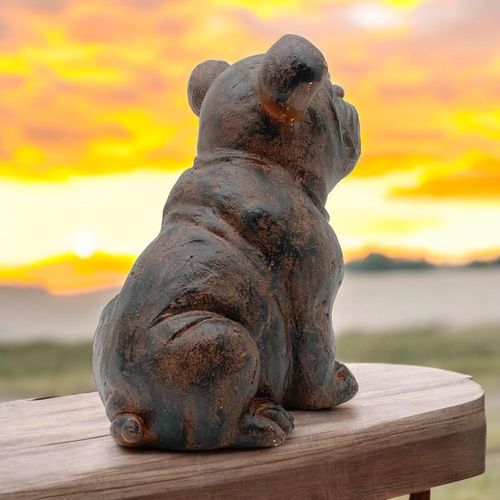 Sitting Garden Dog Statue – Timeless Charm for Home &amp; Garden Décor