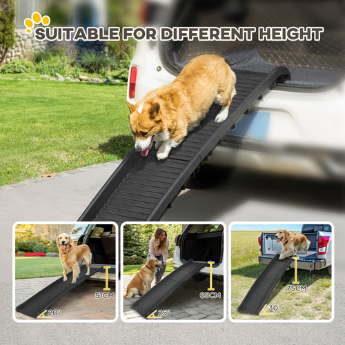 Foldable Pet Ramp – Safe, Non-Slip Access for Pets on the Go