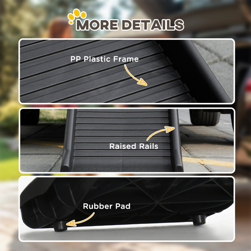 Foldable Pet Ramp – Safe, Non-Slip Access for Pets on the Go