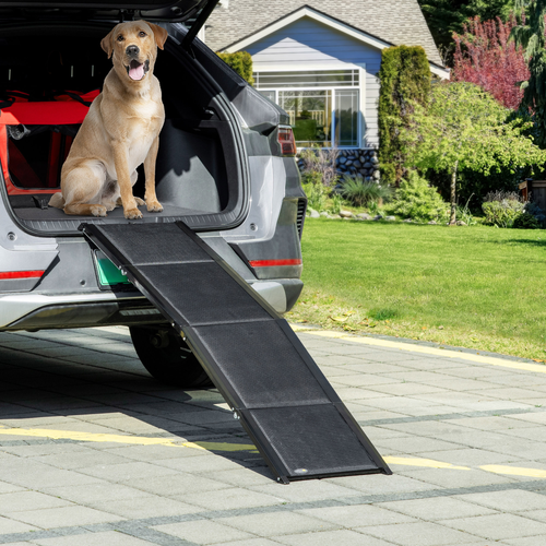 Premium Foldable Dog Ramp – Safe, Easy Access for Every Adventure for XL Dogs Non-Slip Surface, Portable Car Pet Ramp