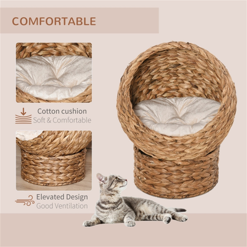 Premium Wicker Cat Bed / Cat House