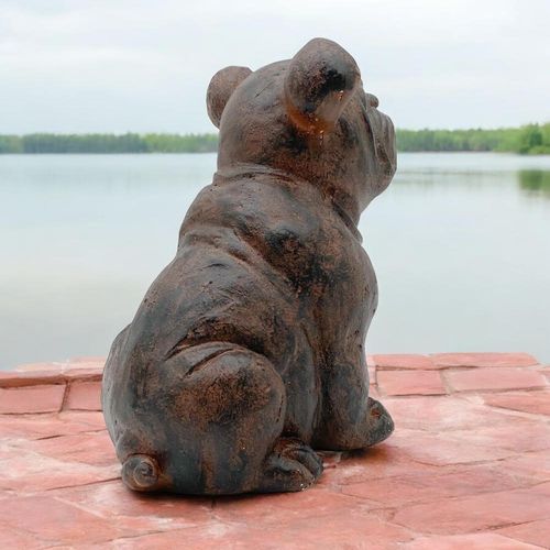 Sitting Garden Dog Statue – Timeless Charm for Home &amp; Garden Décor