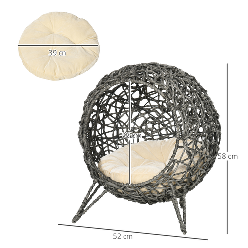 Luxury Rattan Cat Pod – Where Style Meets Comfort